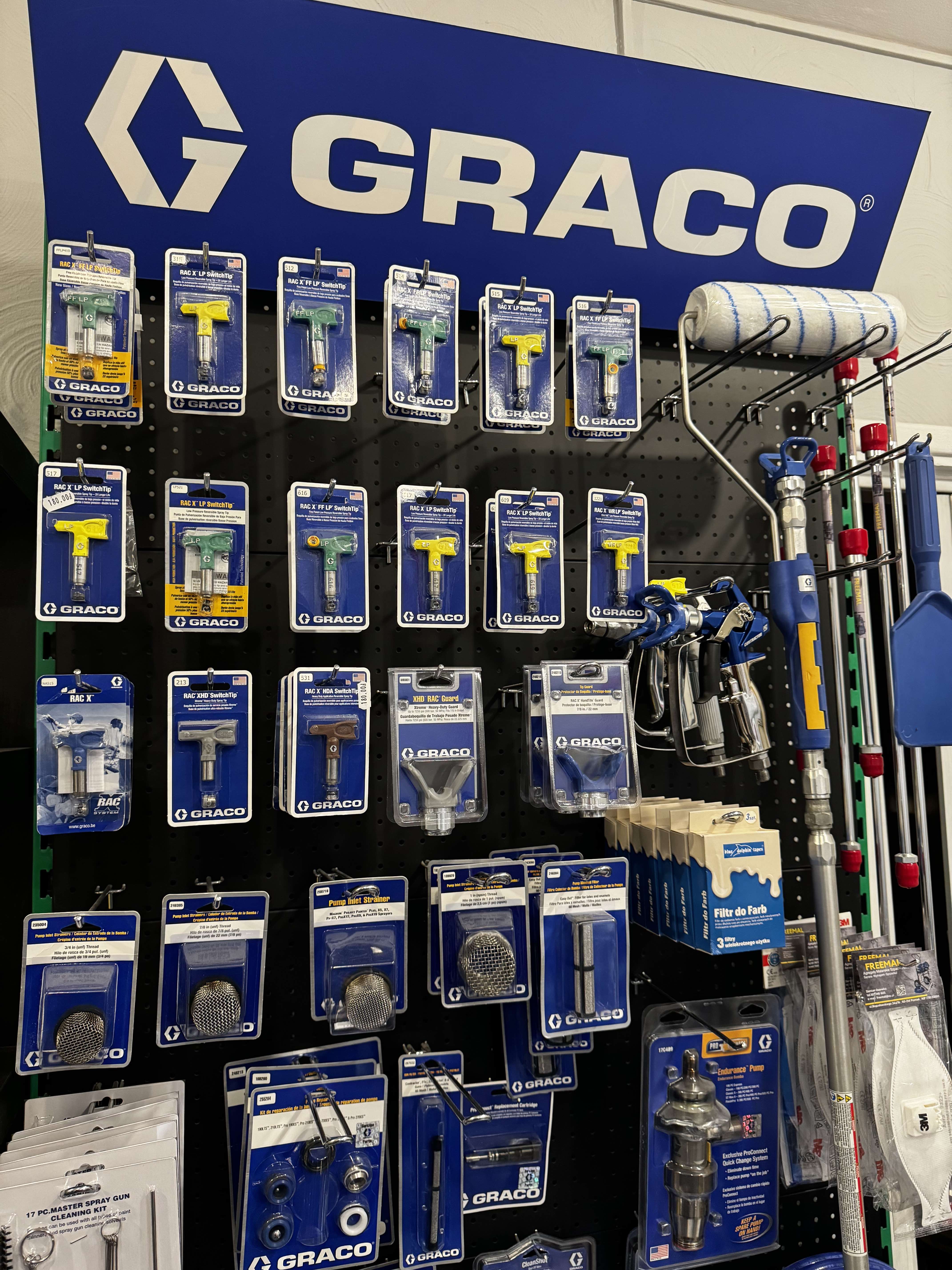 Graco - dysze, części oraz akcesoria